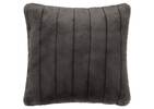 Starlet Faux Fur Toss 20x20 Dark Grey
