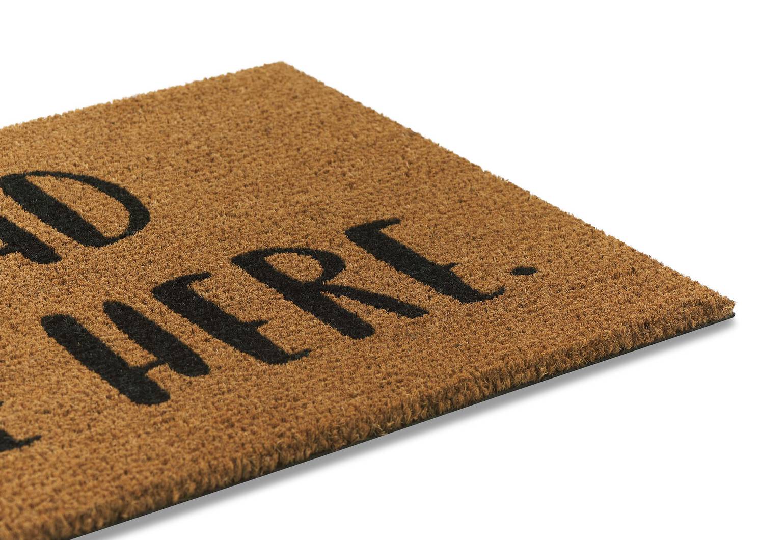 So Glad You're Here Doormat Natural