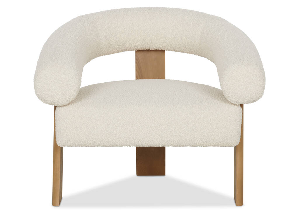 Aly Velji Armchair -Natural/Ivory