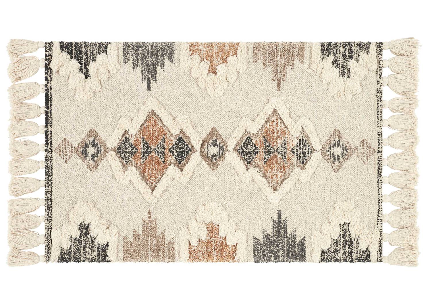 Magda Accent Rugs Ivory/Caramel