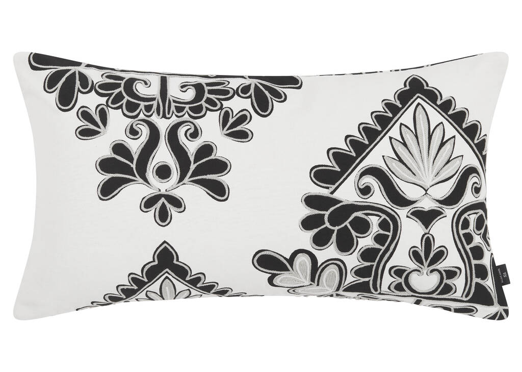 Tommy X UB Embroidered Pillow 12" x 2