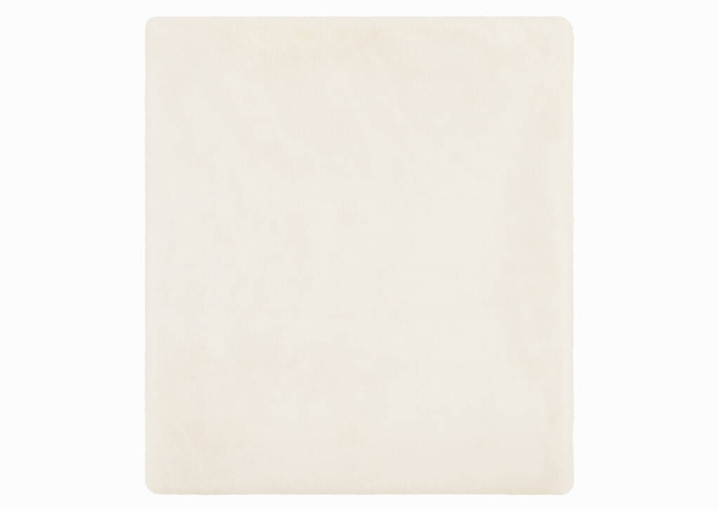 Laurent Faux Fur Throw White