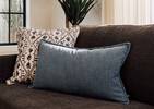 Layton Pillow 14x24 Sea Blue