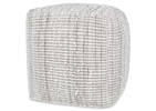 Casis Pouf Grey/Ivory
