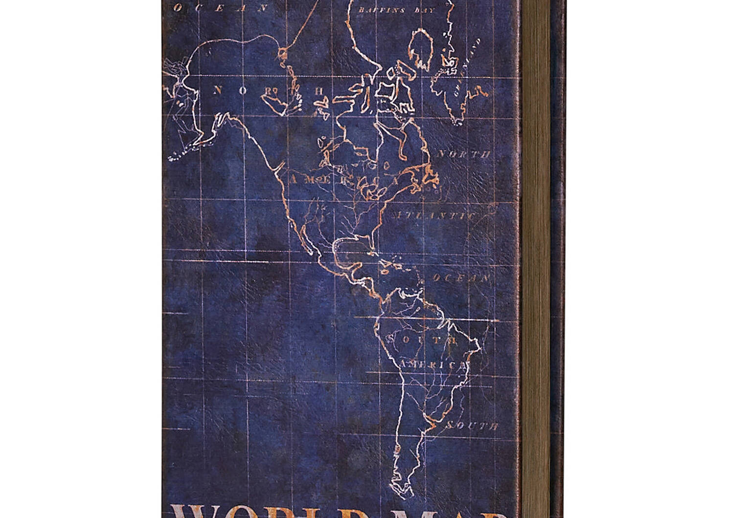 World Map Book Box Medium