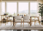 Willaby Dining Chair -Gower Linen