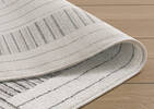 Isaac Rug 94x134 Ivory/Grey