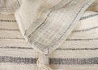 Artesia Stripe Throw Natural/Blue