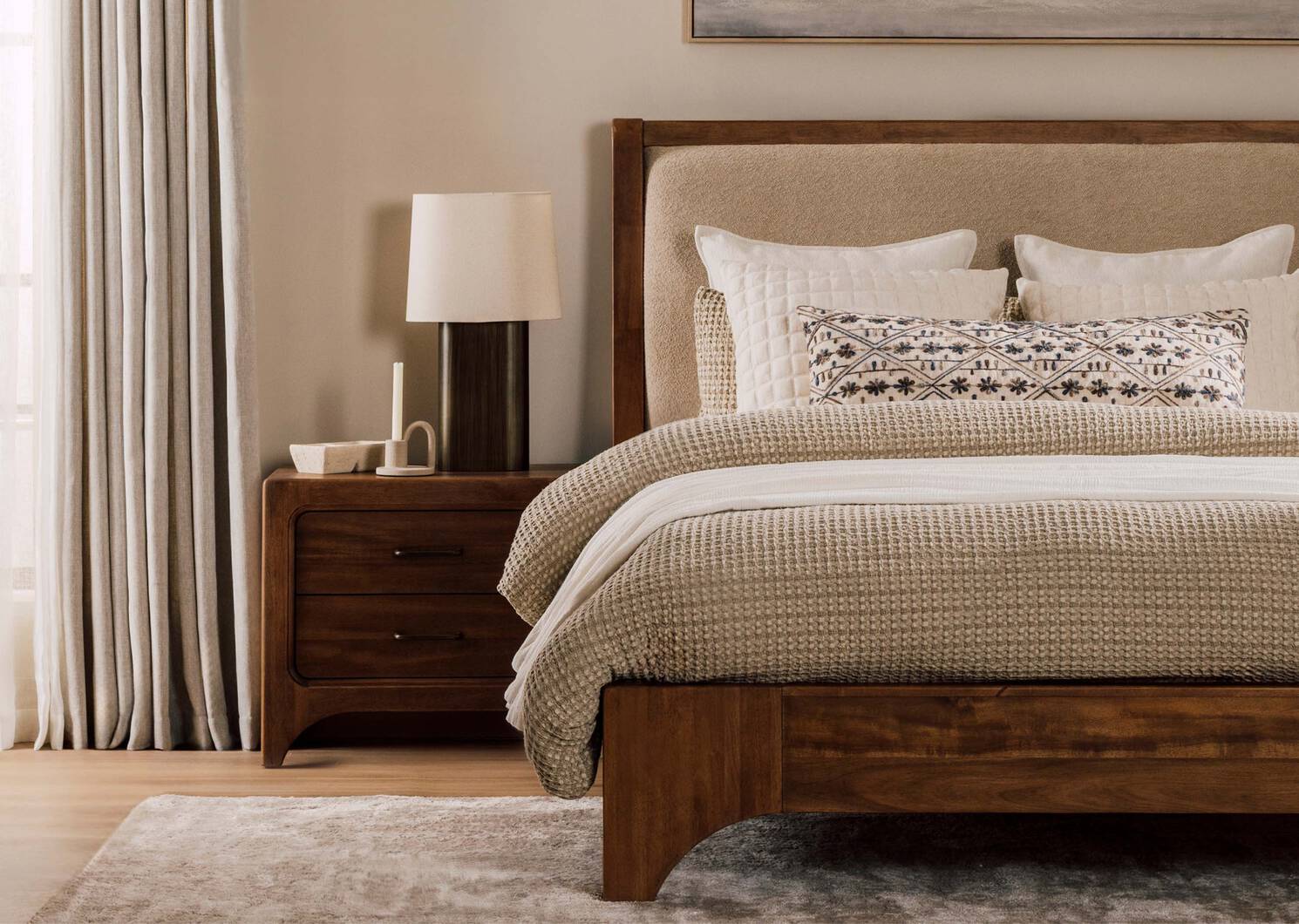 Newton Candle Holder Sand