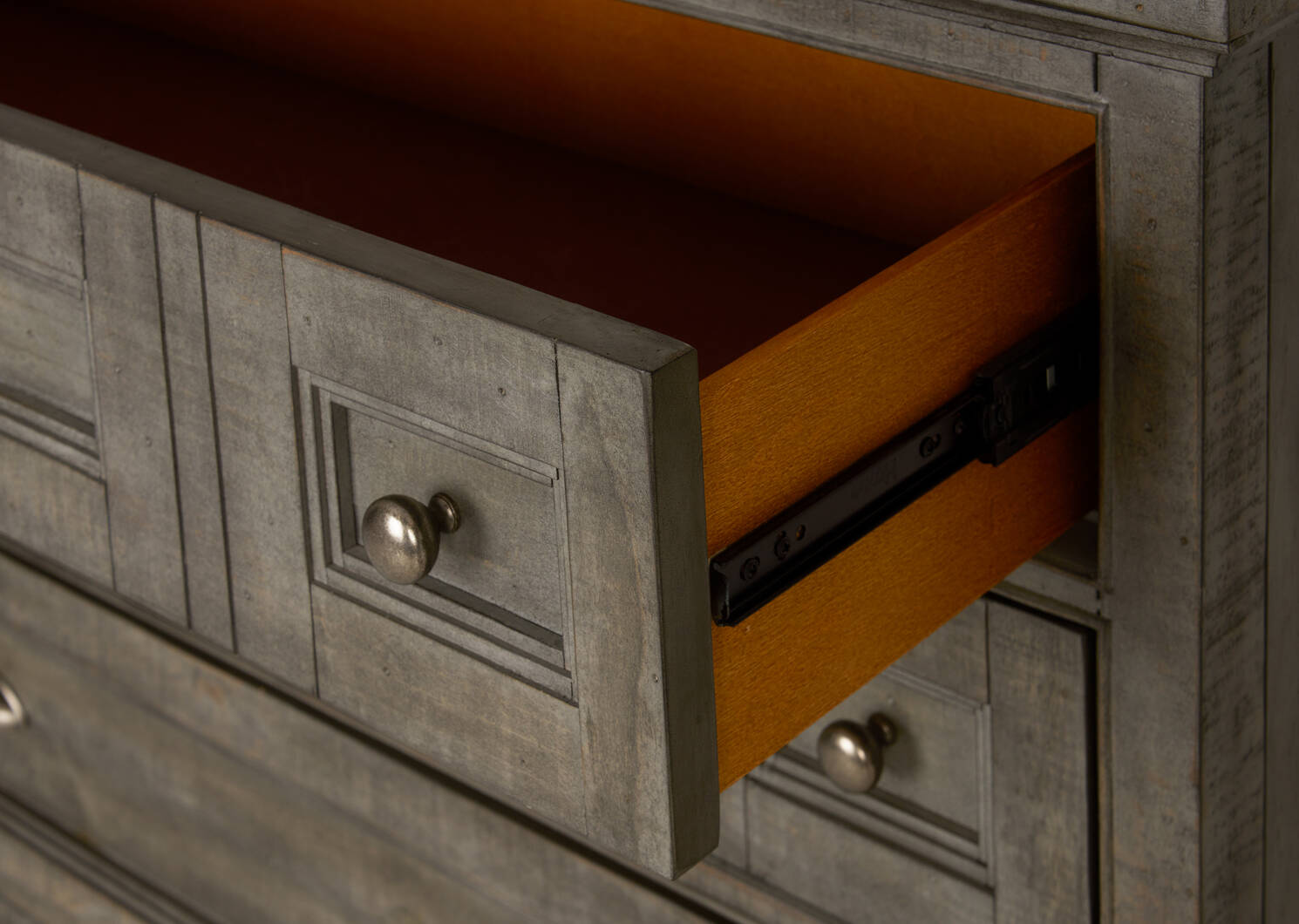 Parker 5 Drawer Chest -Heron Grey