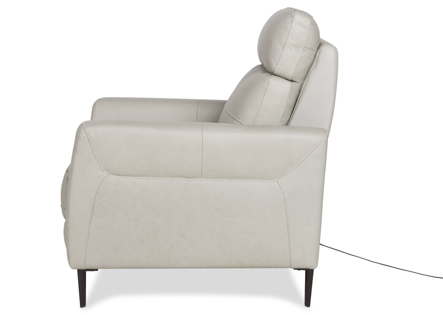 Fauteuil inc.cuir Pearson -Ashby colombe