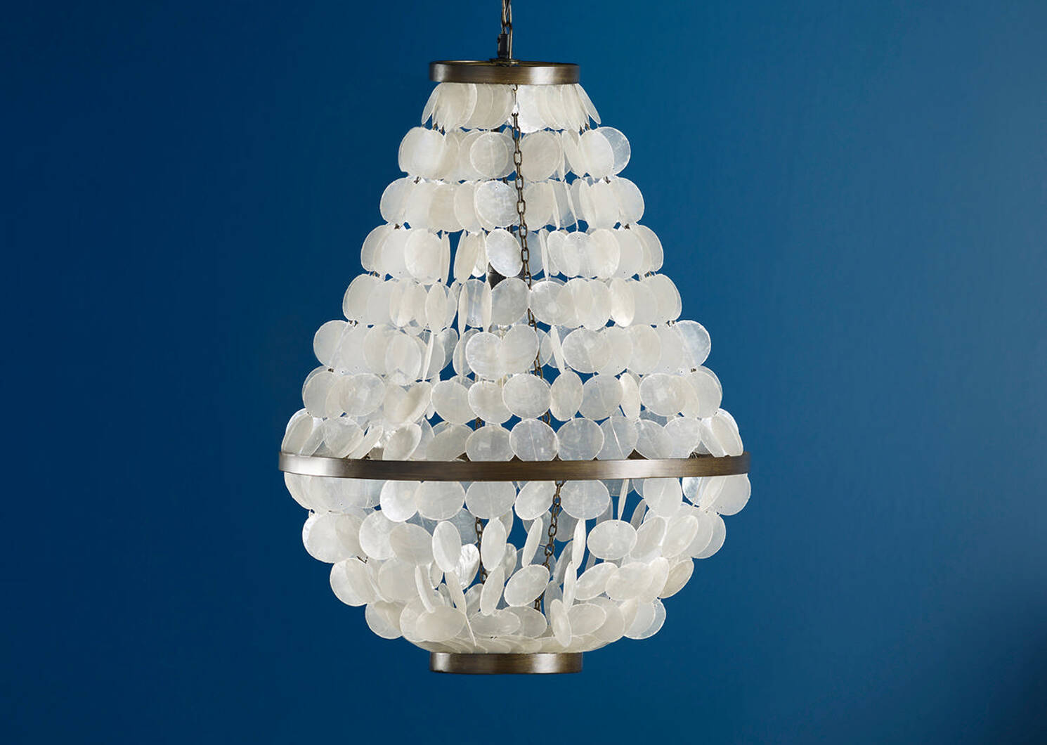 Tressa Capiz Chandelier