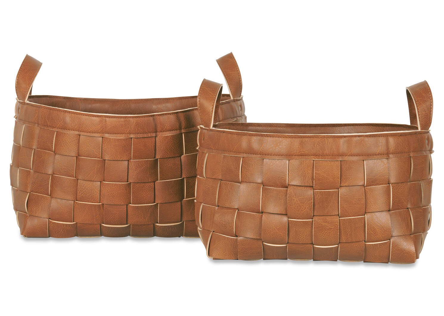 Iona Basket Medium Cognac