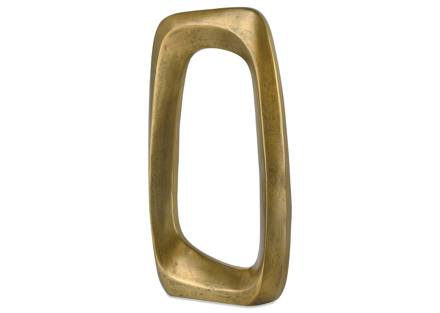 Sarra Sculpture Large Antiqued Brass