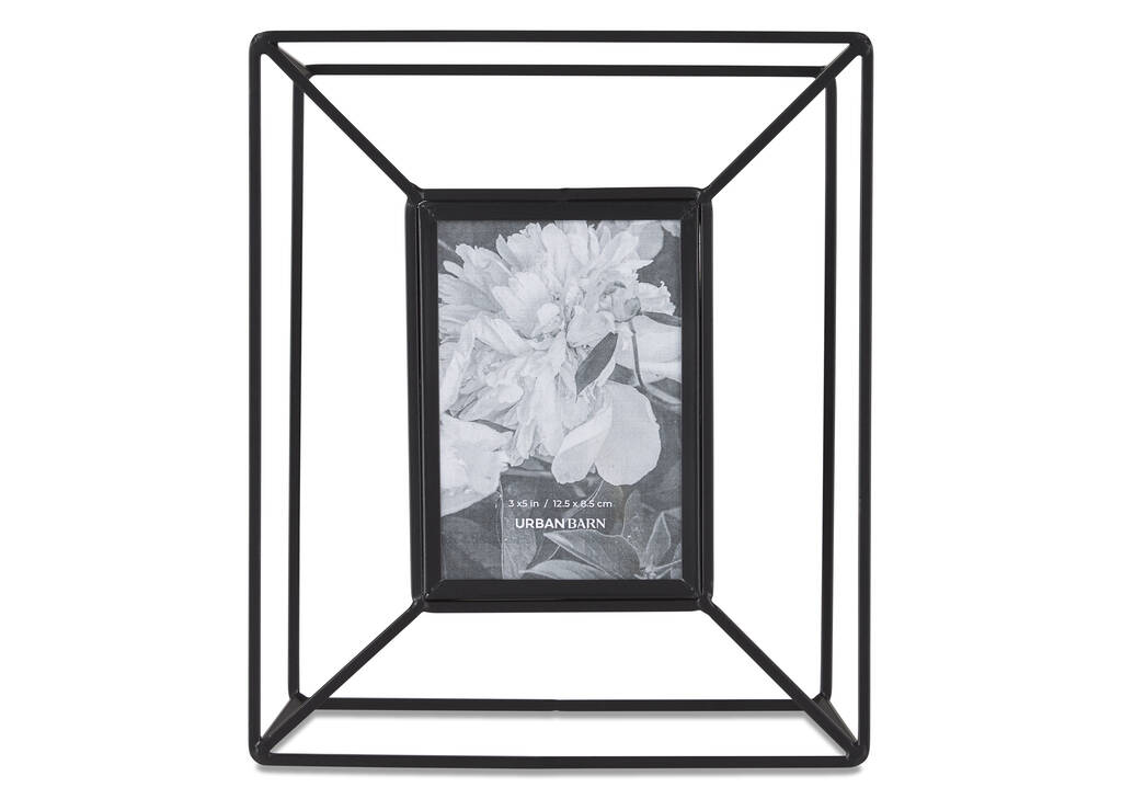 Cecilia Frame 3x5 Black