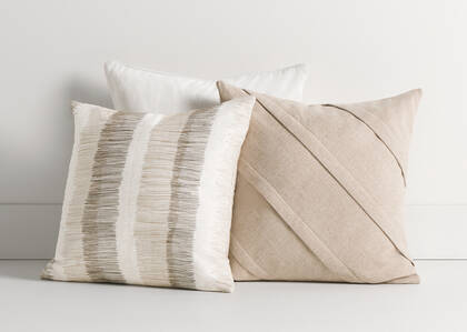Subtle Pattern Pillow Set