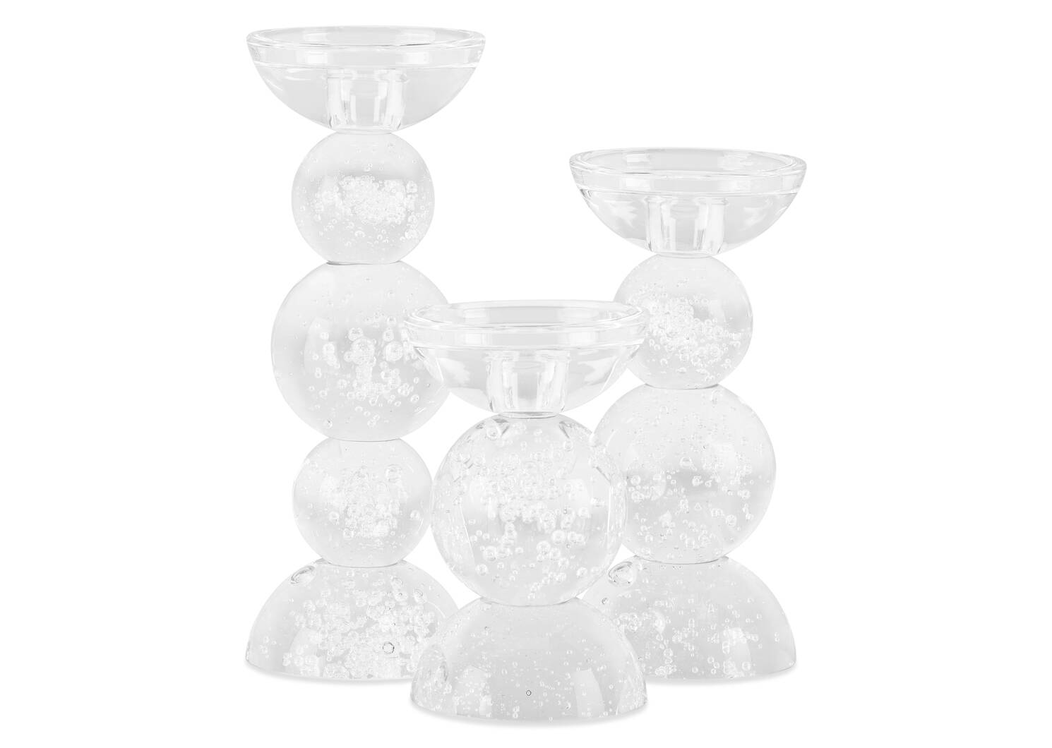 Maja Candle Holder Small Clear