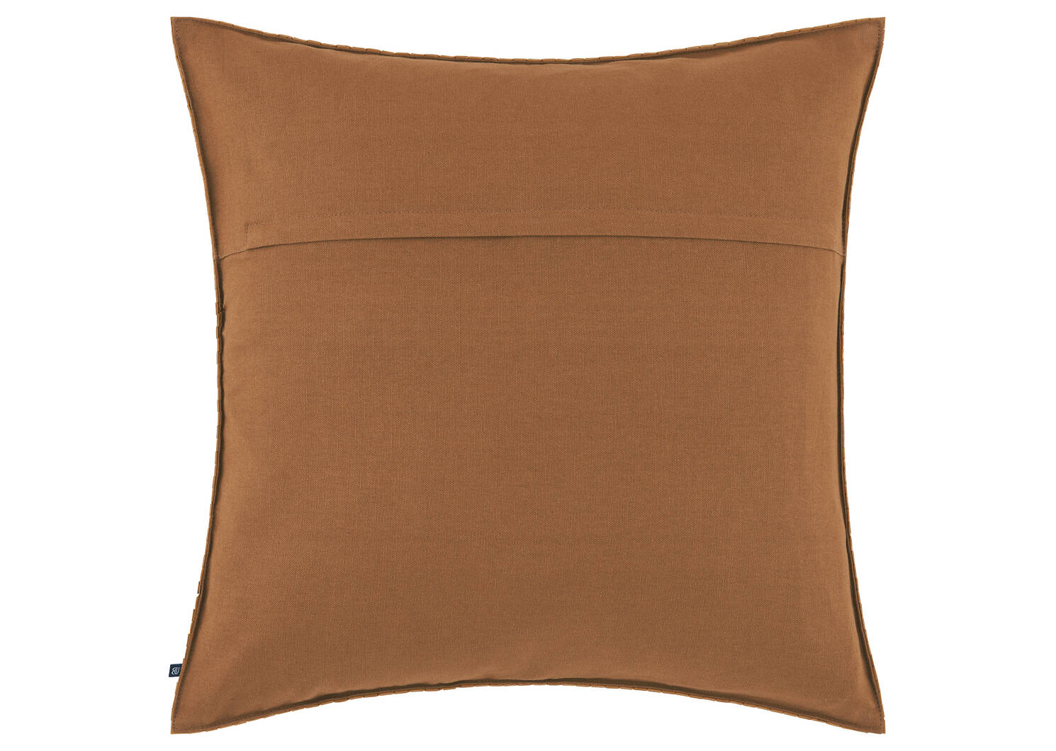 Colmar Faux Leather Pillow 20x20 Brown