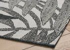 Makaha Outdoor Rug 79x115 Black/Grey