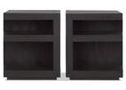 Rooke Nightstand S/2 -Malta Raven