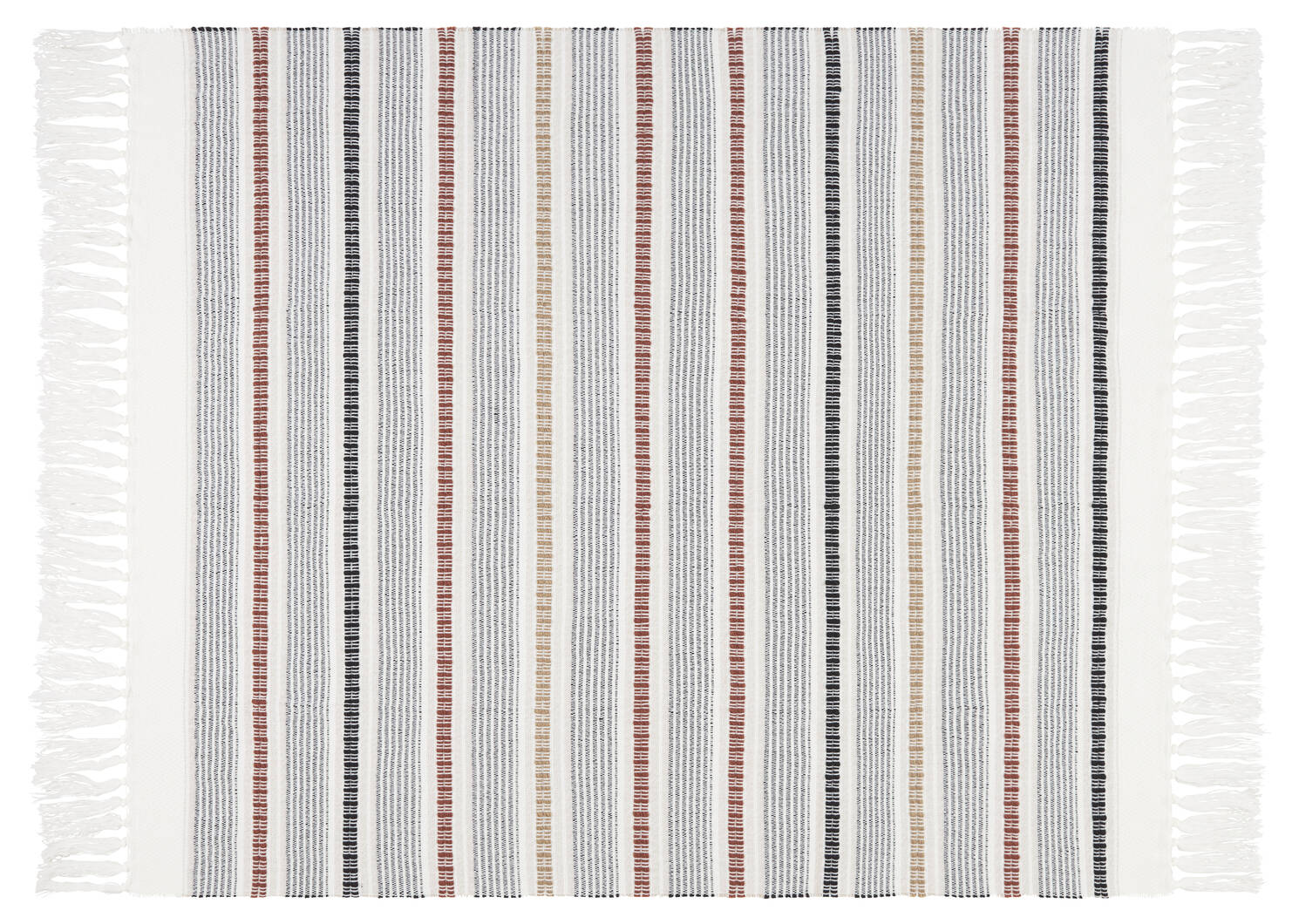 Cohen Throw Ivory/Latte/Terracotta
