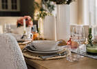 Prevost 16 piece Dish Set Light Grey