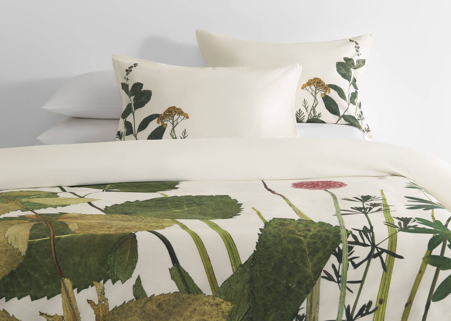 G ens. housse couette cot. flor. Lea mul