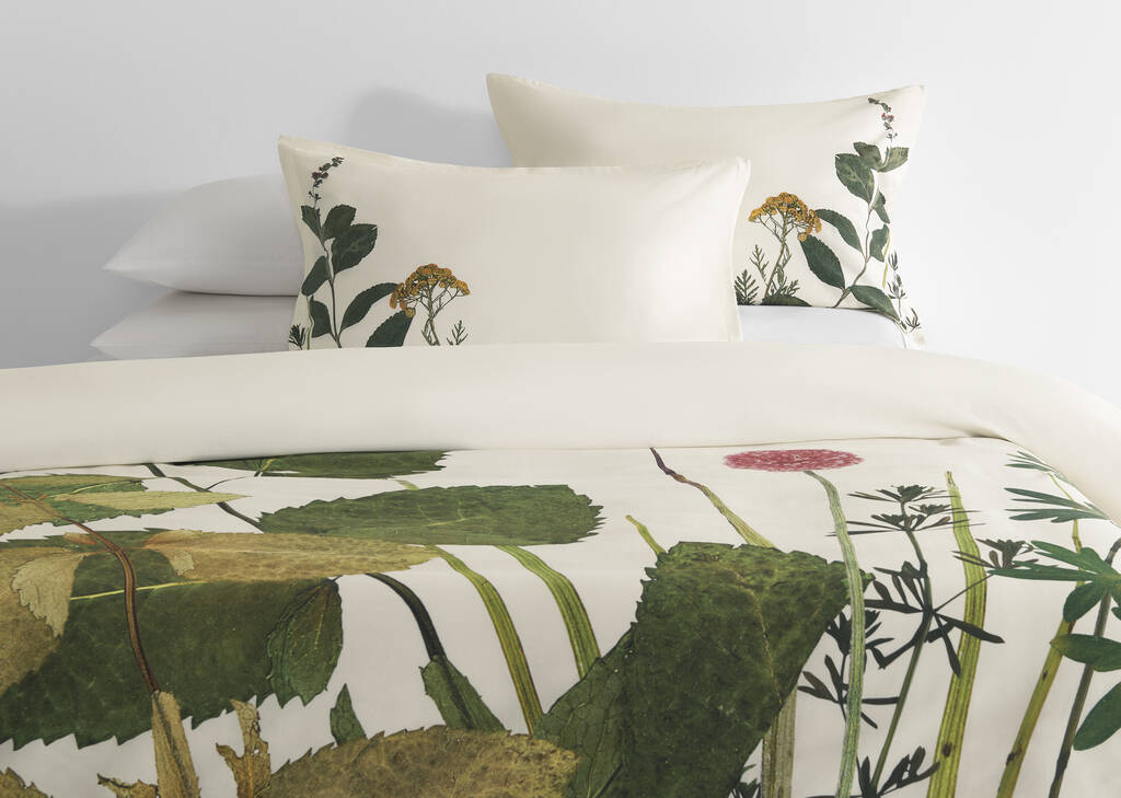 G ens. housse couette cot. flor. Lea mul