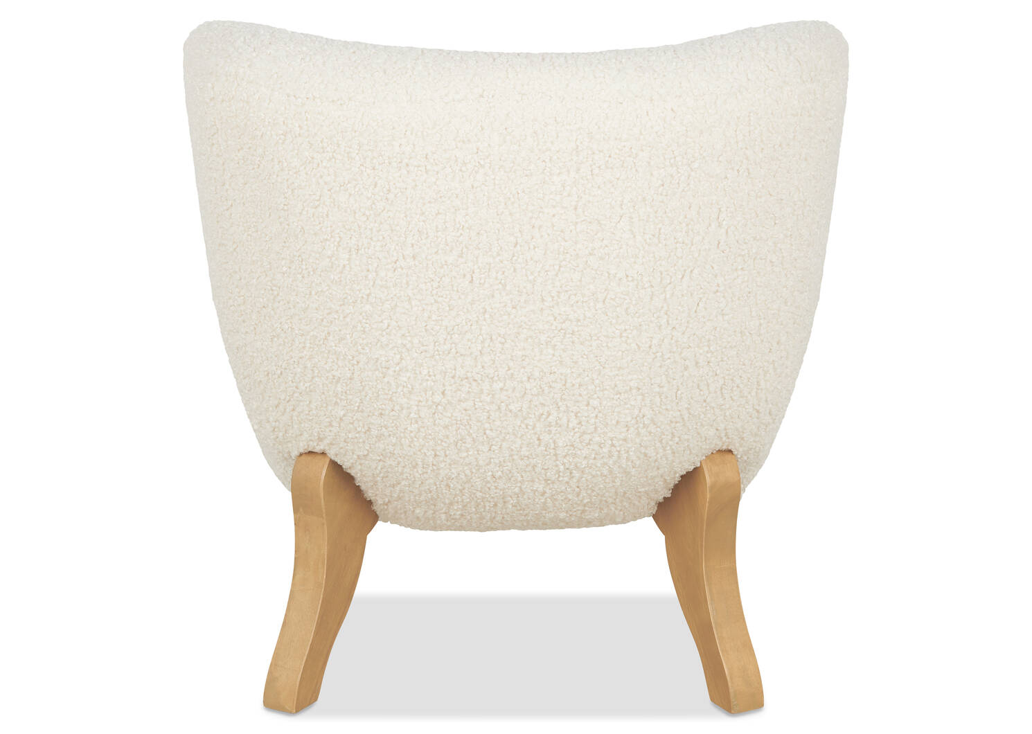 Fauteuil Emmy -Woolly ivoire