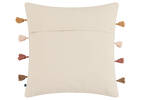 Coussin en coton Lamas 20x20 iv/multi