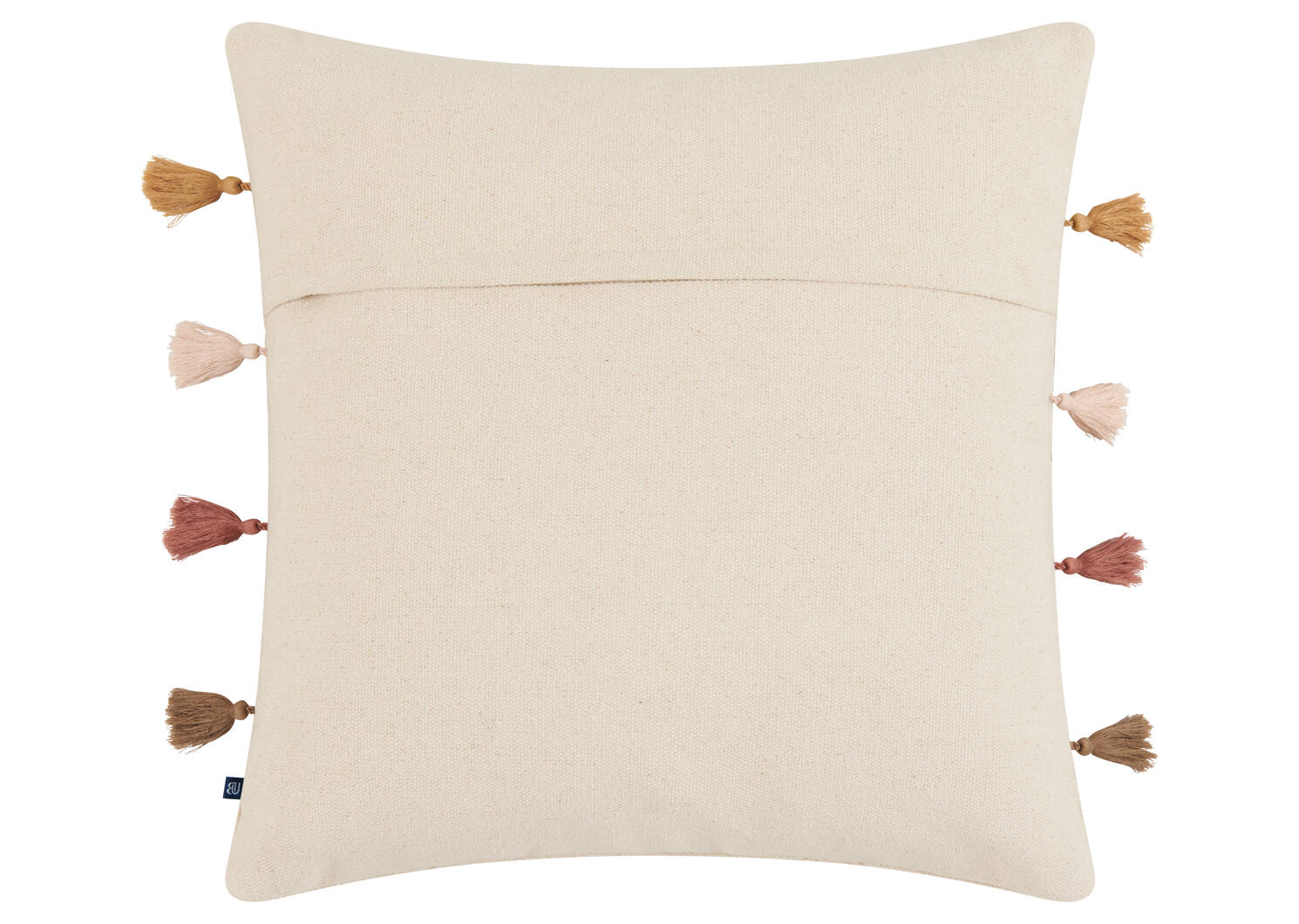 Coussin en coton Lamas 20x20 iv/multi