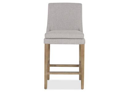 Murdoch Counter Stool -Cyrilo Silver