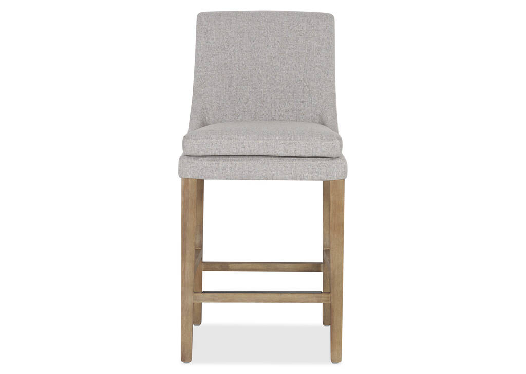 Murdoch Counter Stool -Cyrilo Silver/Faw