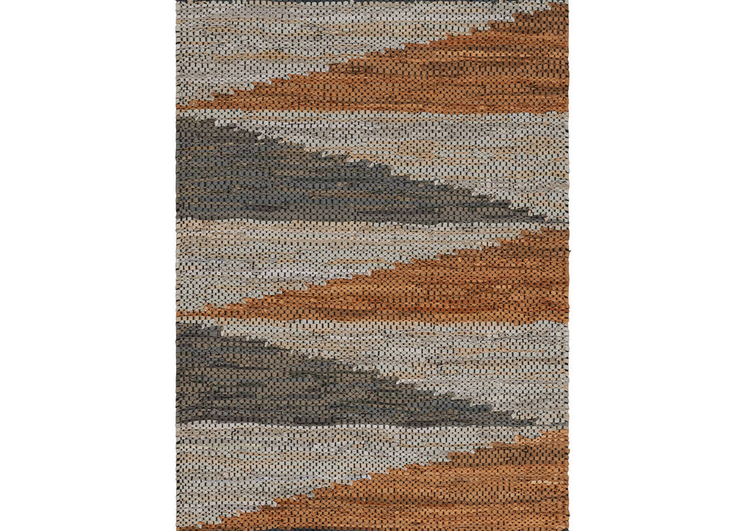 Tapis décoratif Raj 36x60 gris