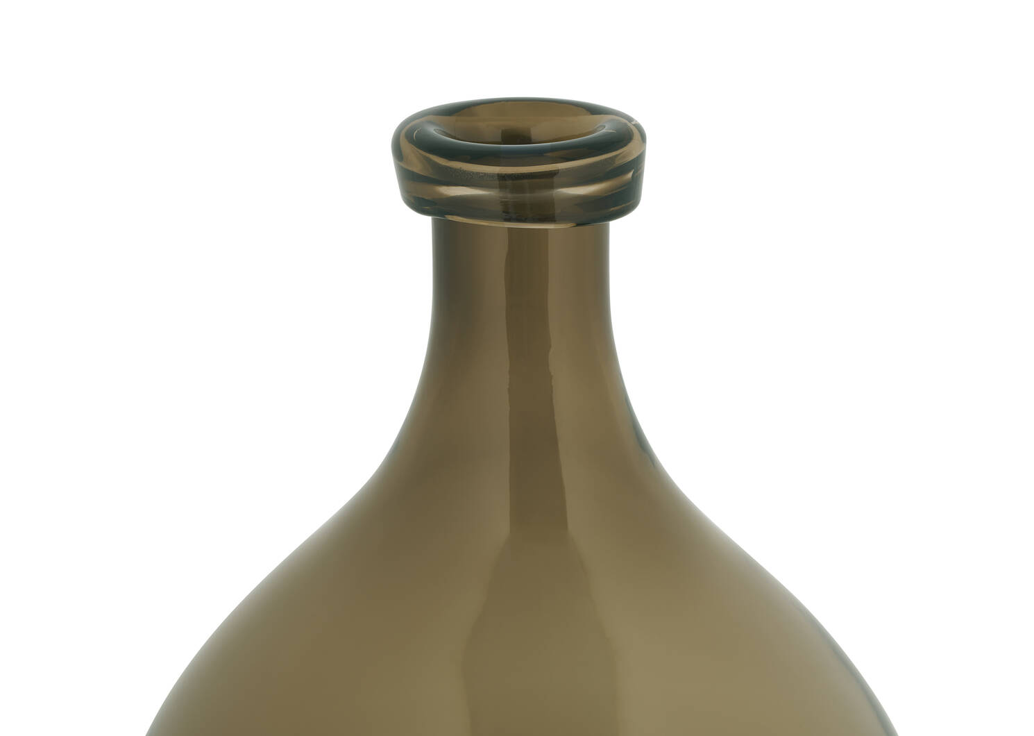 Burnett Vase Short Brown