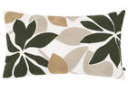 Zivia Floral Pillow 12x22 Ivory/Green