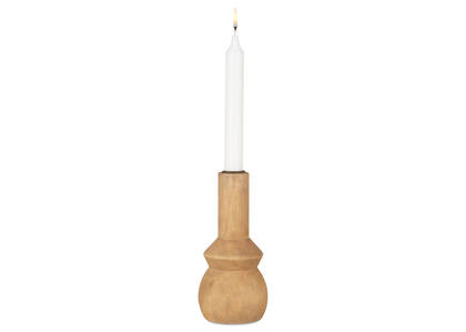 Ezio Candle Holder Narrow Natural