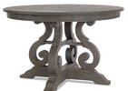 Churchill Dining Table Rnd 60"- Pewter