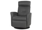 Drake Leather Recliner -Tre Graphite