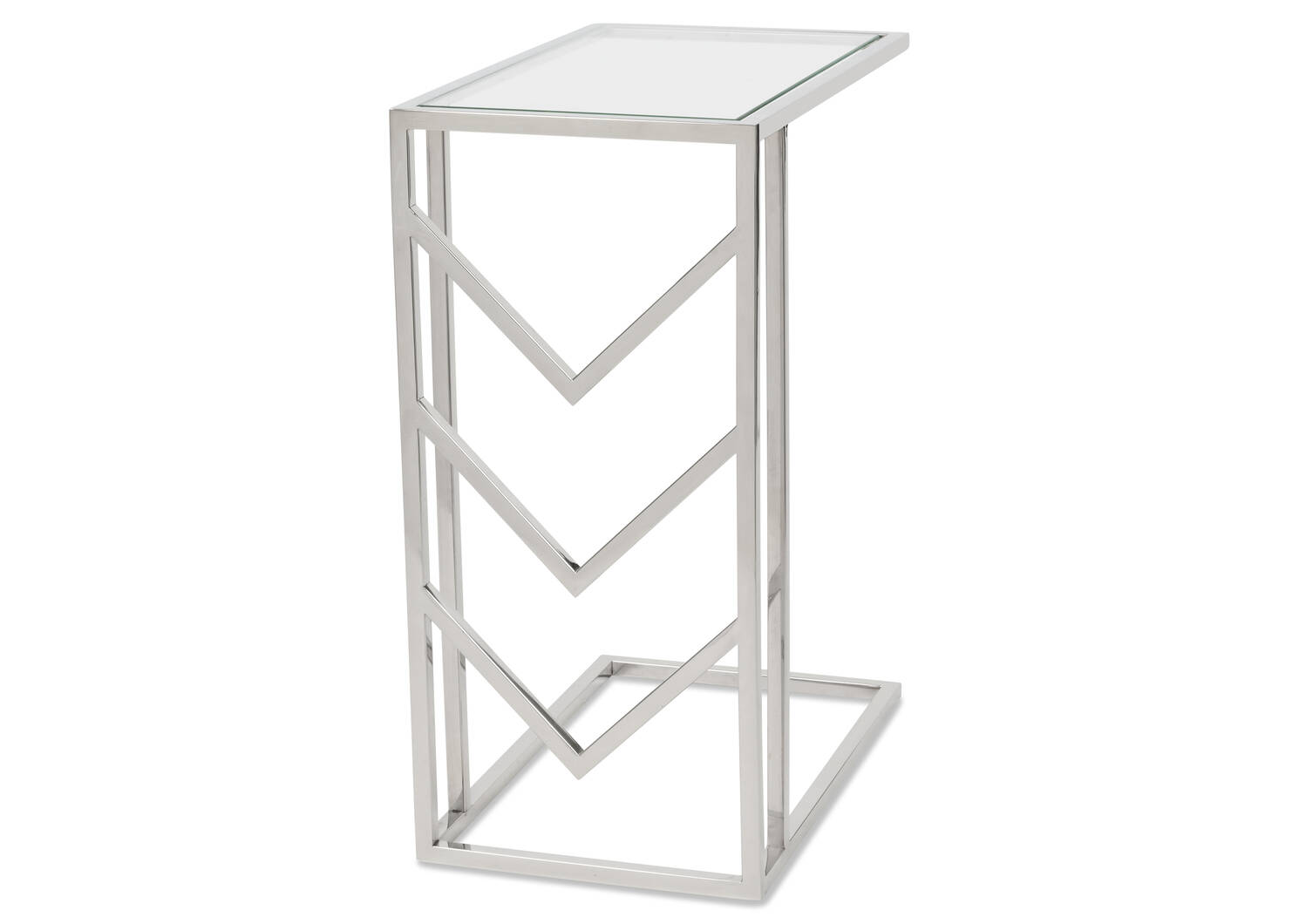 Table de bout Niagara -chrome