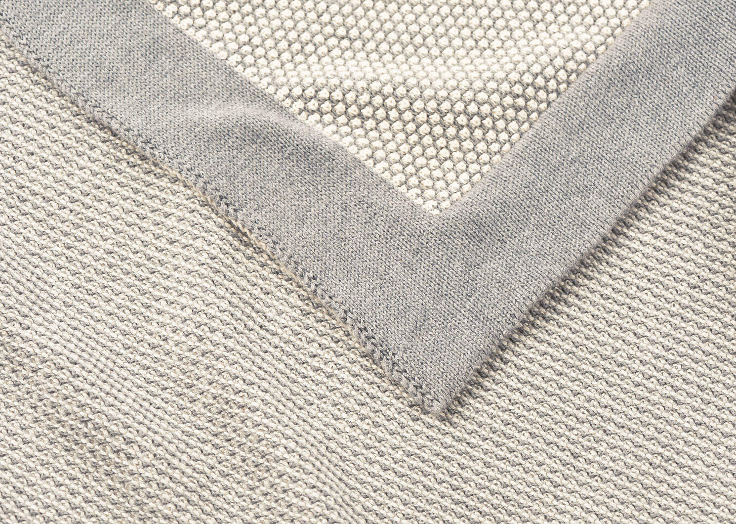 Handford Cotton Throw Light Grey