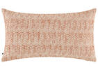 Nia Cotton Jacquard Pillow 12x22 Rust