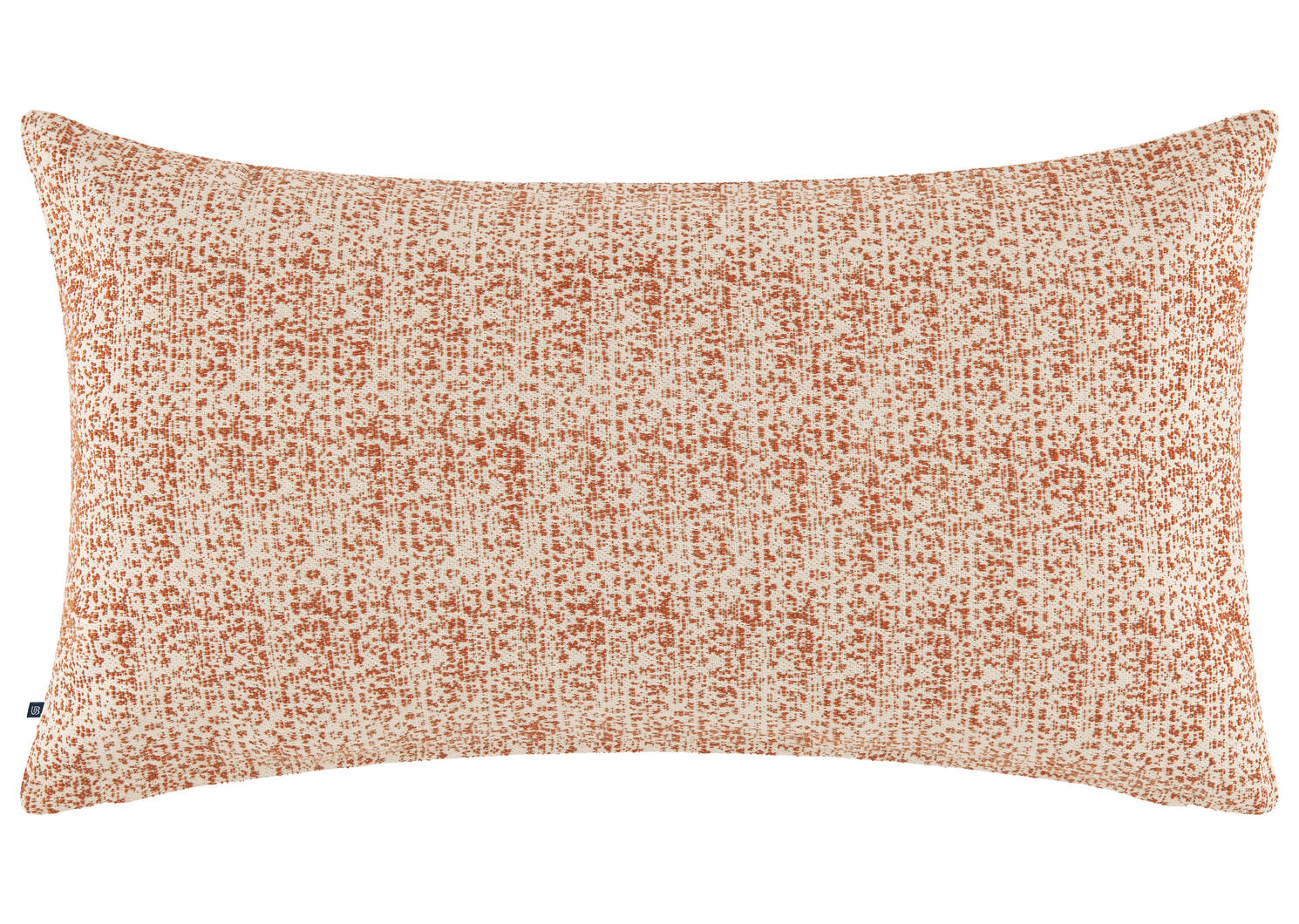 Nia Cotton Jacquard Pillow 12x22 Rust