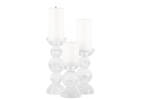 Porte-bougie moyen Maja transparent