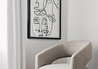 Contour Framed Print