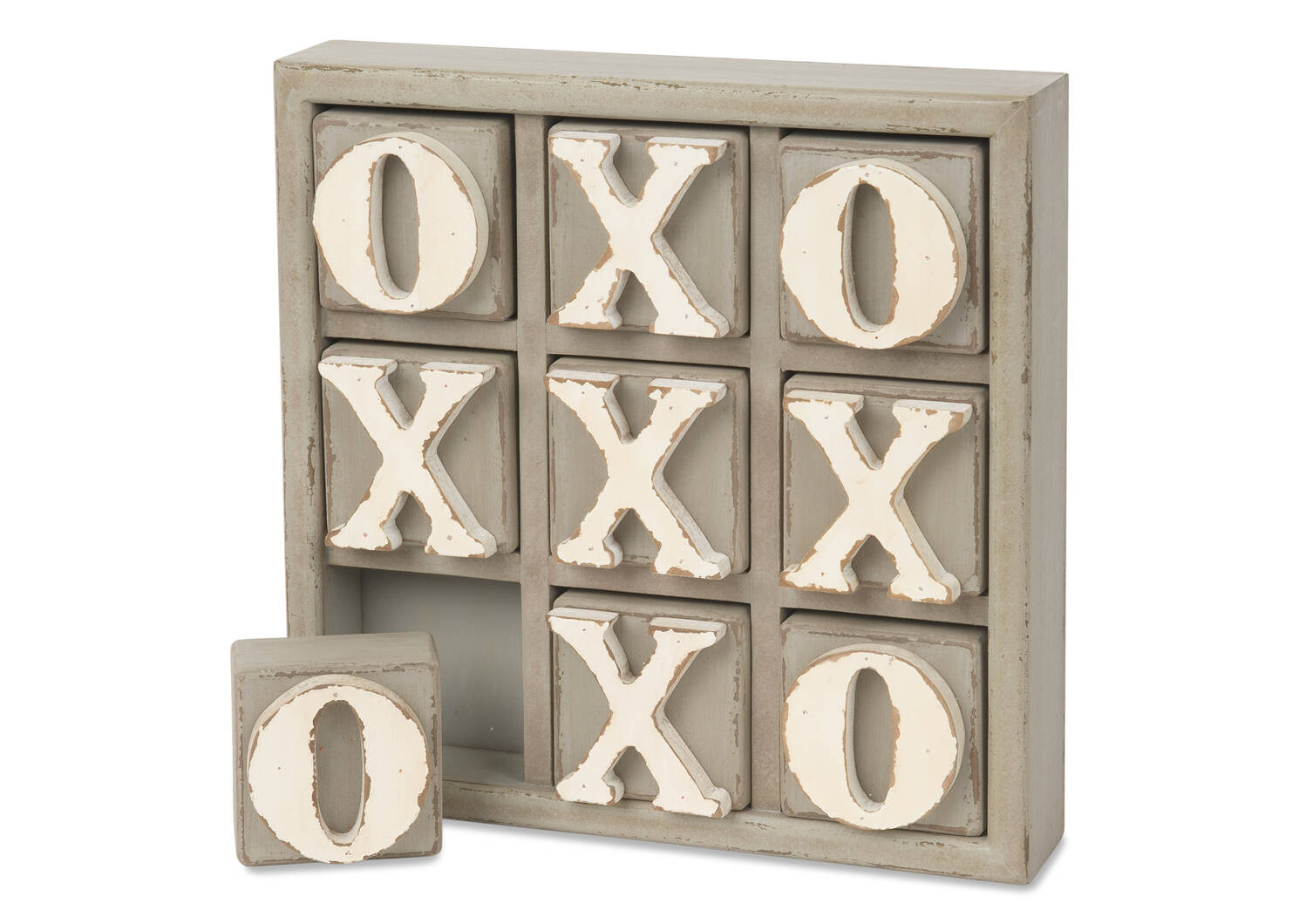 Jeu Tic Tac Toe gris