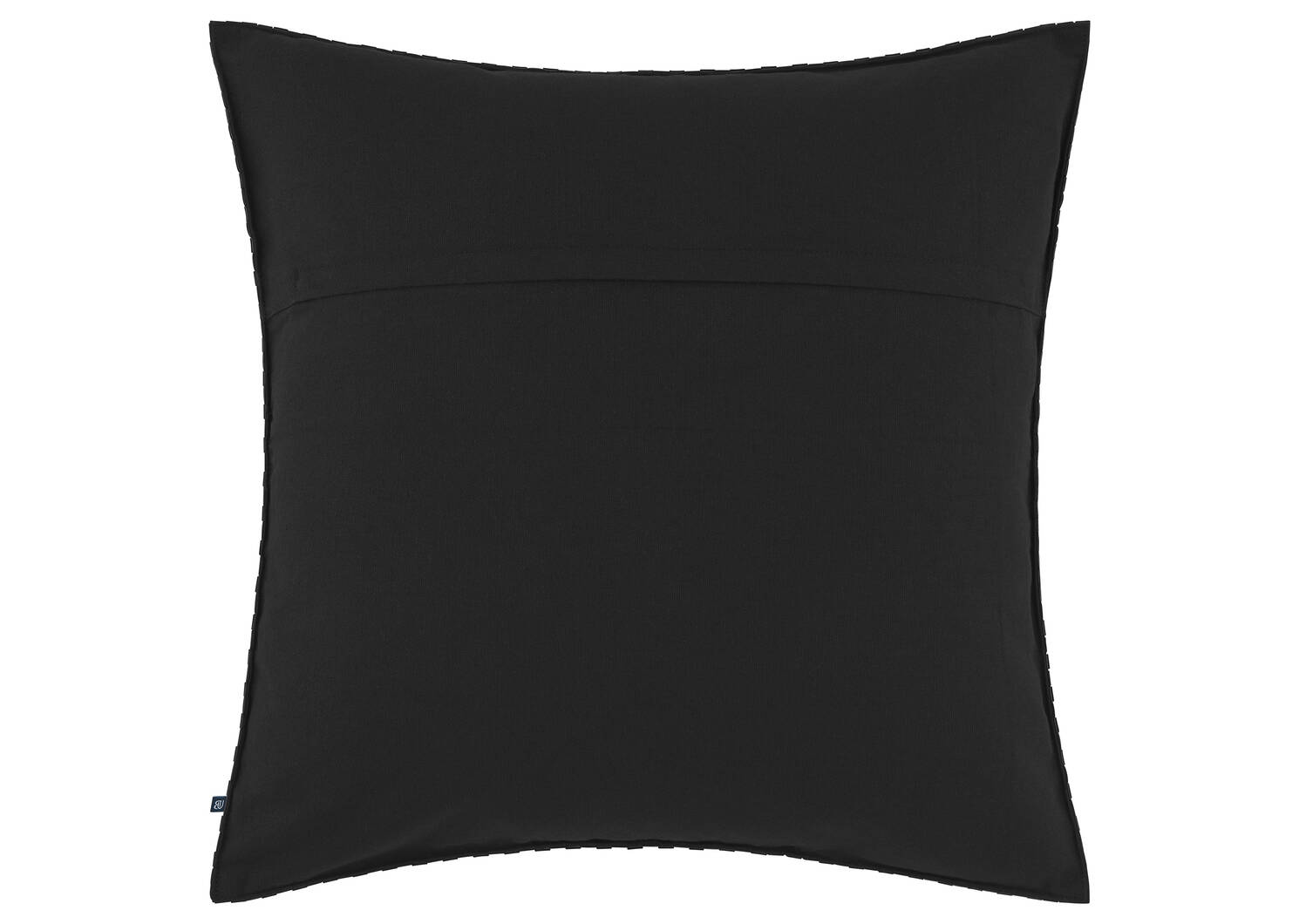 Colmar Faux Leather Pillow 20x20 Blac