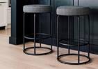 Orlando Counter Stool -Dk Grey