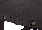 Ironside Ext Dining Table Rnd -Khal Café