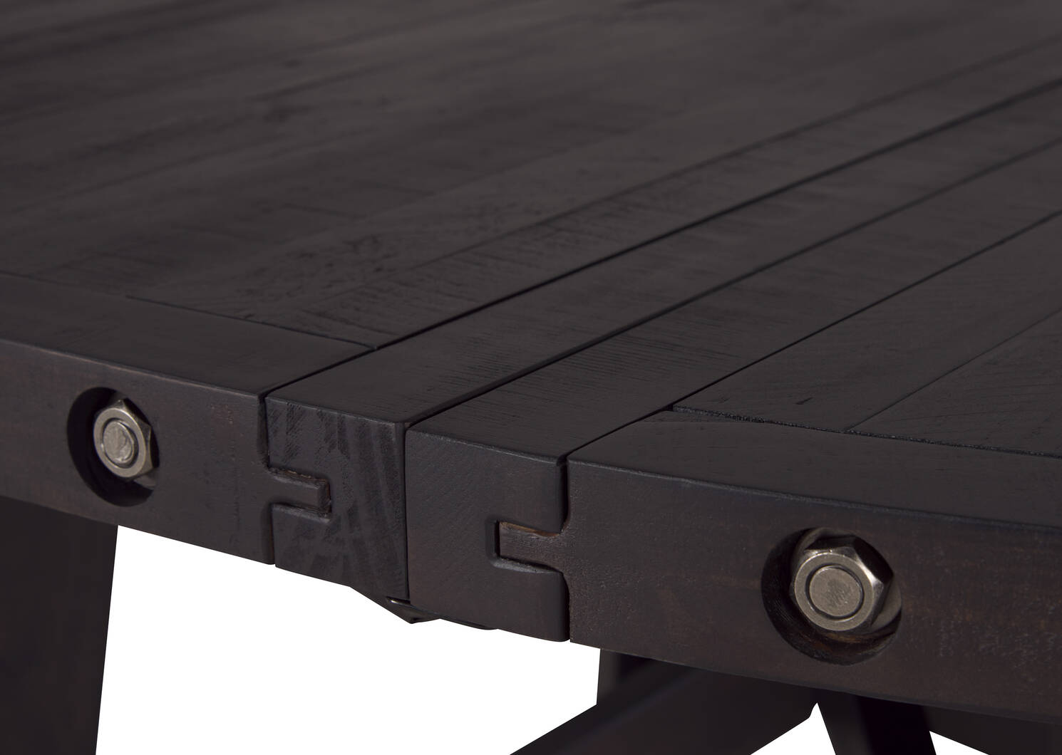 Ironside Ext Dining Table Rnd -Khal Café
